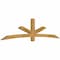 Ekena Millwork Alberta Rough Sawn Timber Gable Bracket, Western Red Cedar, 108"W x 27"H x 4"D x 4"F, 6/12 Pitch GBW108X27X0404ALB00RWR - alternate 4